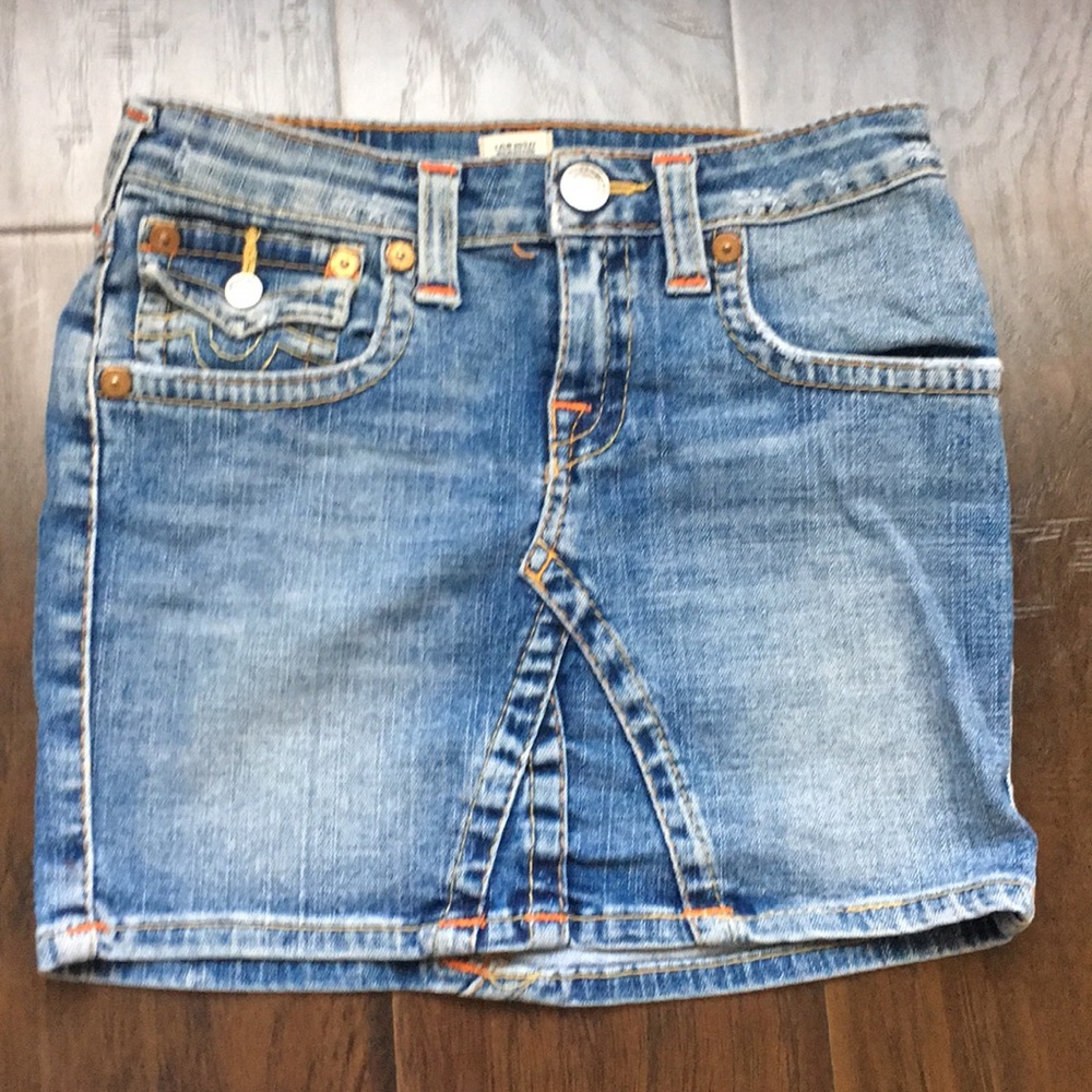 Girls True Religion Jean skirt